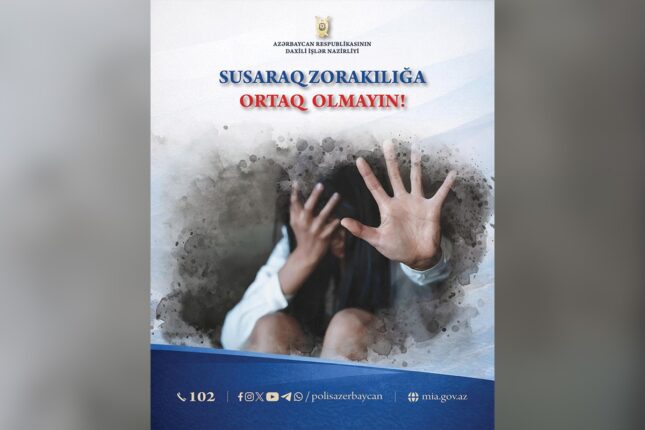 Qadınlara qarşı zorakılığa biganə qalmayın! – DİN-dən çağırış – Video