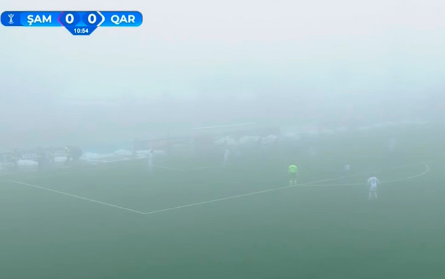 “Şamaxı” – “Qarabağ” oyununda göz gözü görmür – Video