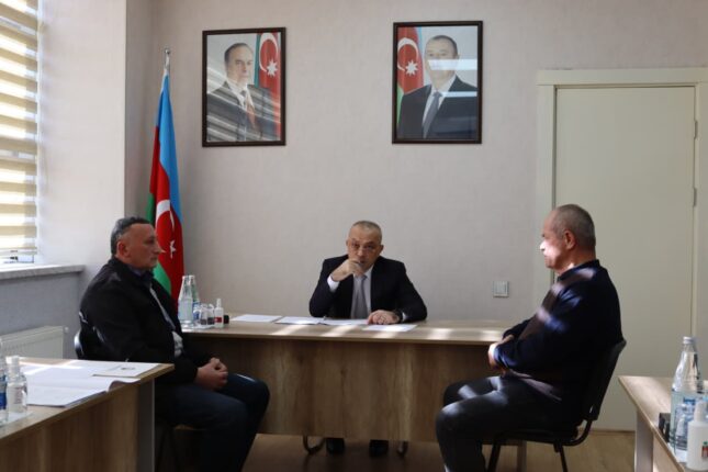 Zaur Mikayılov Qəbələdə vətəndaşlarla görüşdü – FOTOLAR