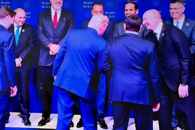 İlham Əliyevin Trampla səmimi söhbəti – Video