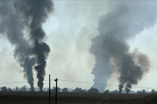 İsrailin şimalı hədəf alındı