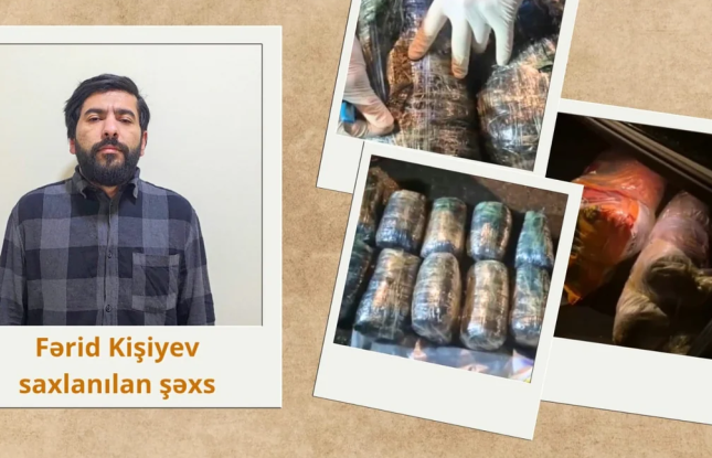 Lənkərandan Bakıya narkotik daşımaq istəyən şəxs SAXLANILDI – VİDEO