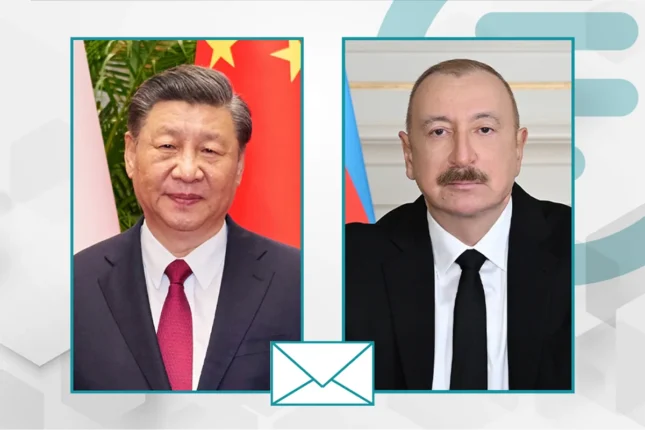 Si Cinpin Novruz bayramı münasibətilə İlham Əliyevi təbrik edib