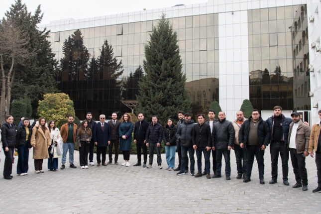 Tullantı sutəmizləyici qurğunun və kollektorun tikinti ərazisinə mediatur təşkil olundu (FOTO/VİDEO)