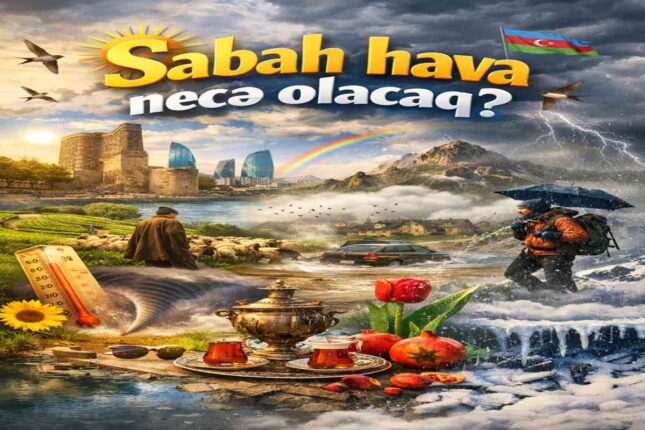 Sabah hava necə olacaq?