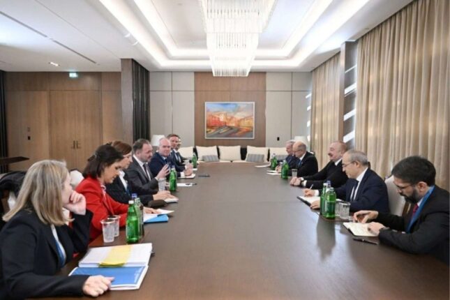 Prezident Dan Yorgenseni qəbul etdi