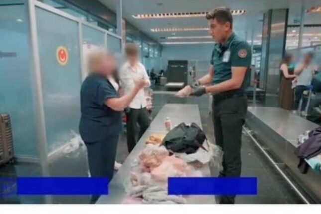 Türkiyə gömrükdə azərbaycanlı qadının çamadanından çıxanlar GÜNDƏM OLDU – VİDEO