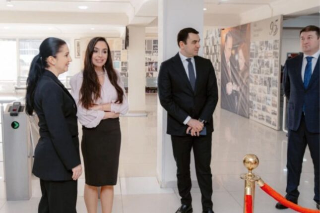 Leyla Əliyeva Bakı Xoreoqrafiya Akademiyasında – Fotolar