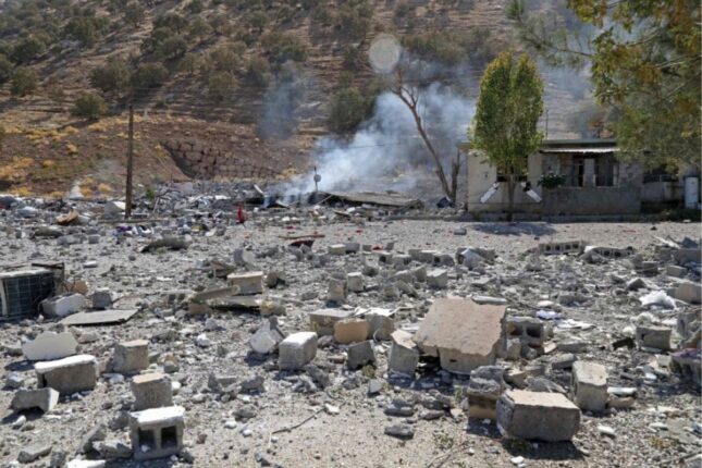 İranın daha bir şəhəri bombalandı