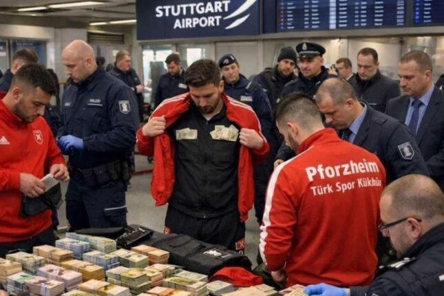 Türk futbolçular hava limanında tutuldu – Üzərlərindən 215 min avro çıxdı