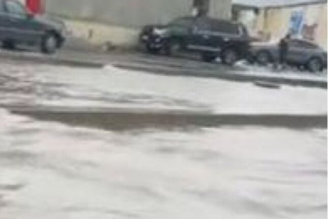 “Sədərək” ticarət mərkəzini su basdı – Video