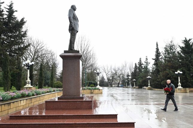 İlham Əliyev Şamaxıdadır – Fotolar