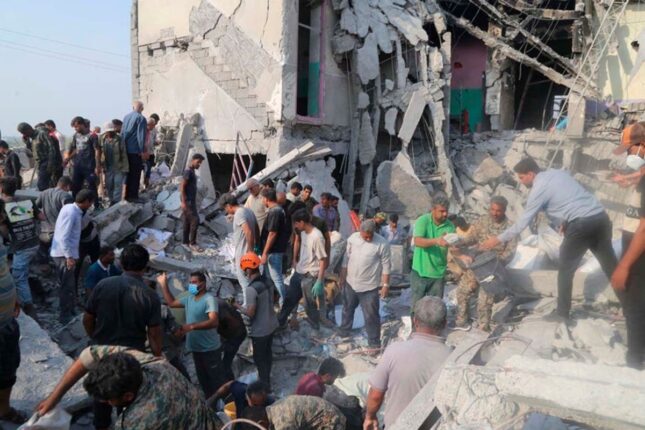 Qızlar məktəbinə endirilən zərbələr nəticəsində ölənlərin sayı artdı