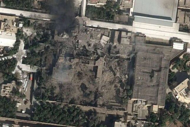 İsrail Xameneinin bunkerini məhv edib – Video