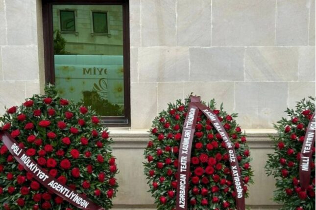 Rasim Balayevlə vida mərasimi keçirilir — FOTOLAR