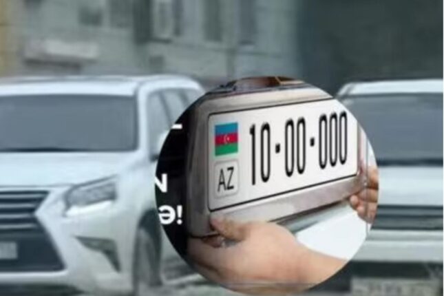 Yağışda avtomobil nömrəsi itənlər nə etsin?