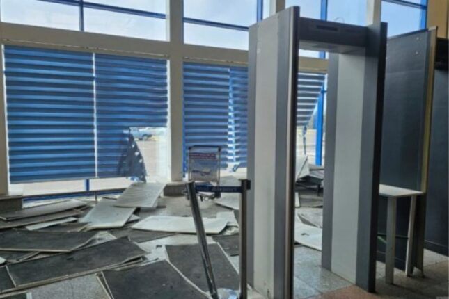 İranın dron hücumları nəticəsində Naxçıvan Hava Limanında 4 nəfər xəsarət alıb