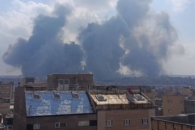 Təbrizdəki “Aşura” Diviziyasının qərargahına zərbələr endirildi – Video+Foto