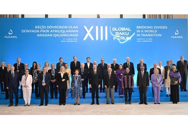 Prezident XIII Qlobal Bakı Forumunda çıxış etdi – Fotolar