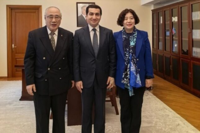 Prezidentin köməkçisi daha bir görüş keçirdi