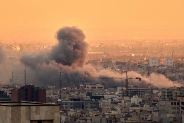 İran İsrailin Milli Təhlükəsizlik Nazirliyinin binasını vurdu