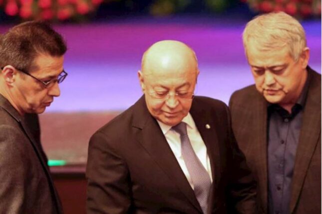 Nazir vida mərasimində…