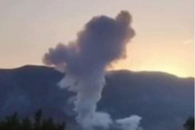 Təbrizin nəhəng neft-kimya zavodu vuruldu