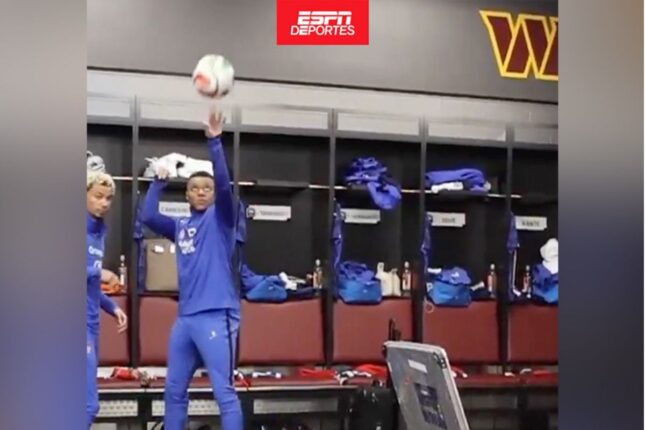 Mbappe basketbolda da dəqiqdir – Video