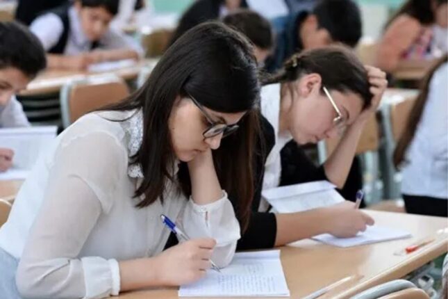 DİM buraxılış imtahanı keçirdi, 9 nəfərdə mobil telefon aşkarlandı