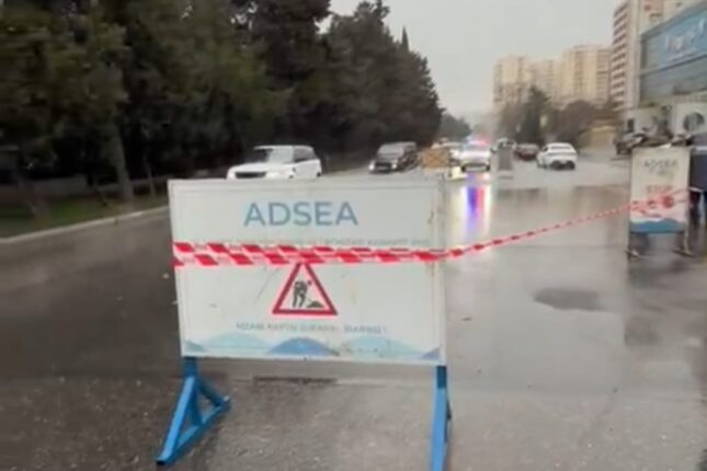 Yağışla əlaqədar ADSEA gücləndirilmiş iş rejimində çalışır – Fotolar