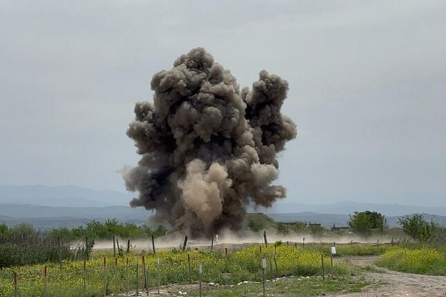 Keçmiş təmas xəttində mina partlayıb, Ağdam sakini xəsarət alıb