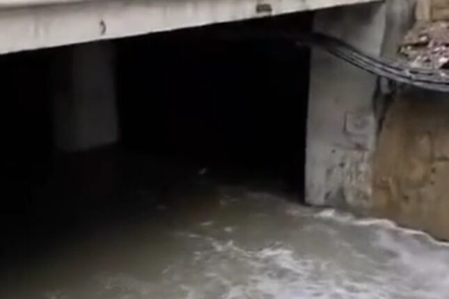 Xırdalanda binanın zirzəmisinə su doldu – Video