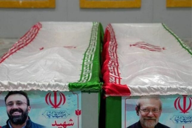 Laricaninin tabutu televiziya ilə nümayiş etdirilir