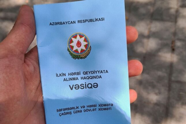 Kişilər ilkin hərbi qeydiyyata belə alınacaq – Baş nazir təsdiqlədi