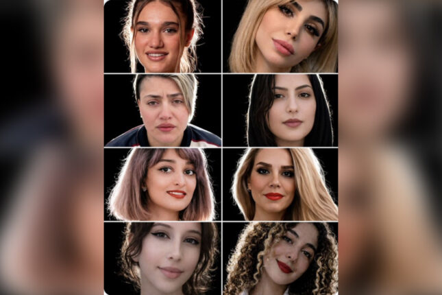 Tramp 8 iranlı qadının azadlığı üçün çağırış etdi – Foto