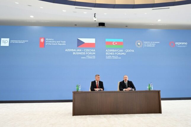 Bakı-Praqa iqtisadi əlaqələrində yeni mərhələ: Azərbaycan Çexiya bazarında nə satır?