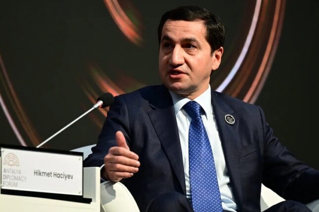 Hikmət Hacıyev: Azərbaycan regional sahibliyin qəti tərəfdarıdır