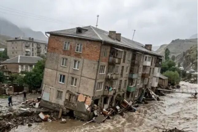 Dağıstandakı daşqınlardan 6200-dən çox insan zərər görüb-VİDEO