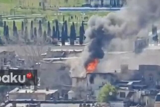 Yasamalda yanğın başladı – Video