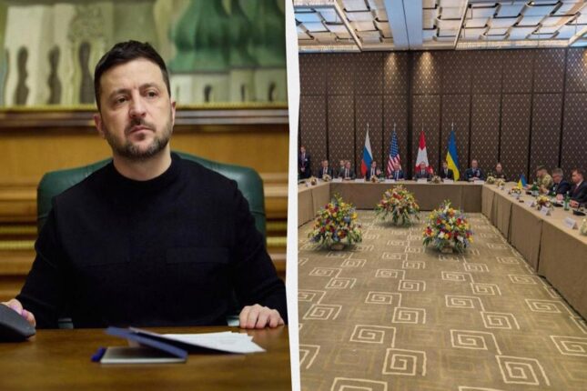 Zelenski: Rusiya ilə danışıqlar təxirə salındı, amma Putinlə görüşə hazıram