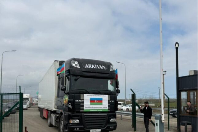 Prezidentin tapşırığı ilə İrana növbəti humanitar yardım yola salınır