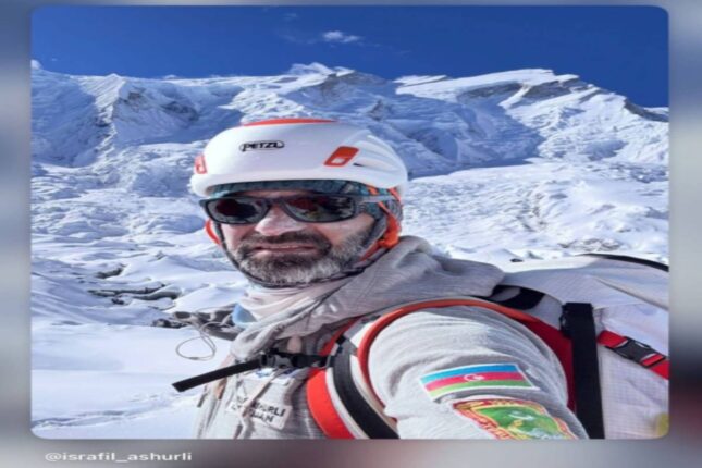 Azərbaycanlı alpinist 9-cu yüksək zirvəni fəth etdi