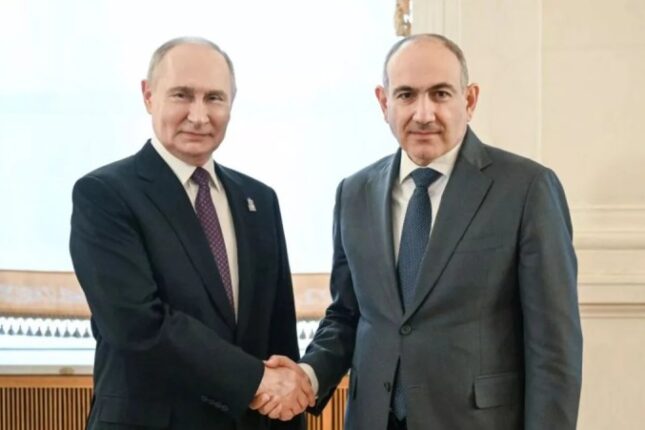 Putin və Paşinyan arasında danışıqlar BAŞLADI