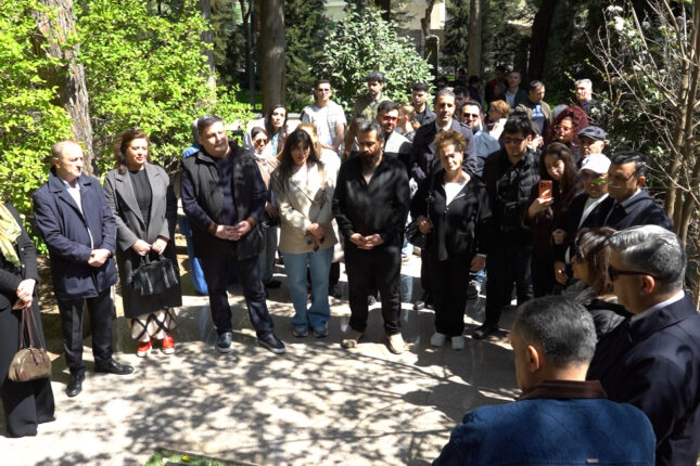 Akademik Musiqili Teatrın kollektivi Nəsibə Zeynalovanın xatirəsini yad edib-FOTO,VİDEO