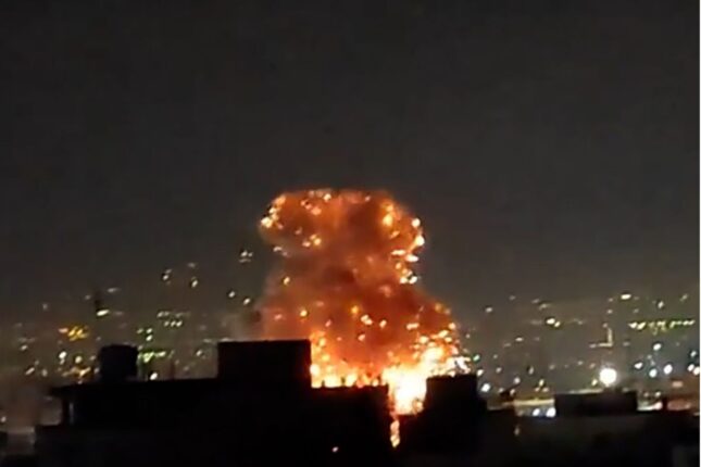 İsrail İranla sərhəddimizi bombaladı