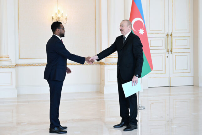 Prezident yeni səfirləri qəbul etdi – Fotolar