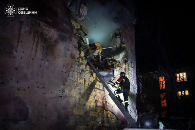 Odessaya dron hücumu olub, ölənlər və yaralılar var