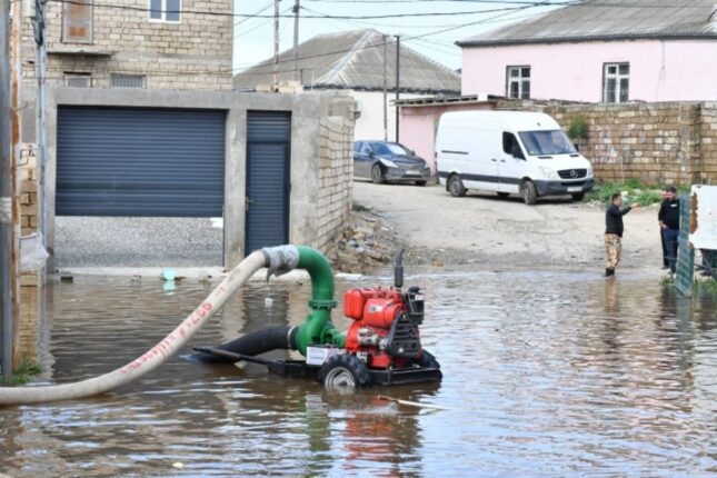Bakıda və bölgələrdə leysan və selin fəsadlarının aradan qaldırılması üzrə görüləcək işlərin SİYAHISI