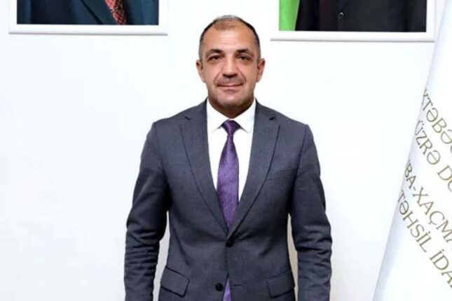 Xaçmaz üzrə təhsil sektorunun müdiri işdən çıxarıldı