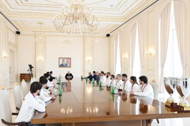 İdmançılarımızda qələbə əzmi çox güclüdür – Prezident